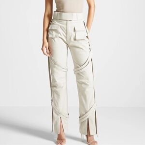 Mariner de Voir Cream Cargo Pants